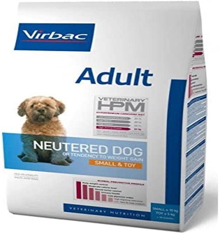 Virbac Veterinary HPM Vet Dog Ad Neutered S & Toy 7KG